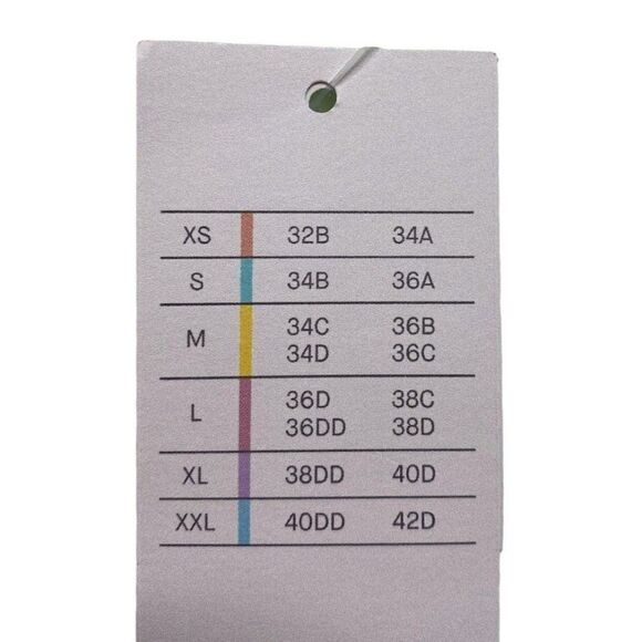 Auden Bralette Women's XXL 2XL Light Green Lace Light-Pad Adjustable LIned NEW - Picture 5 of 10